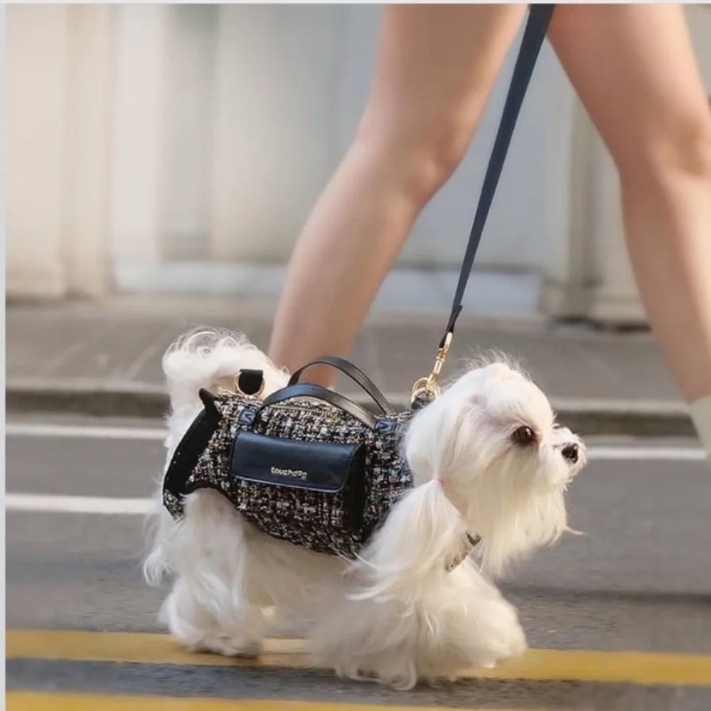New! “TouchDogLife” Dog Lift Harness Dog Carrier- with Soft Cushion Belt Design